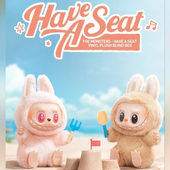 NIB Labubu Have A Seat Single Box (One Doll Per Box) - Picture 1 of 2